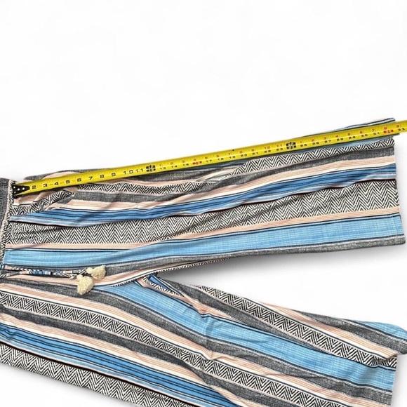 VENUS Multicolor Striped Halter Jumpsuit - Picture 4 of 8